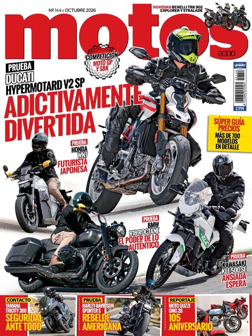 Cover image for Motos 2000